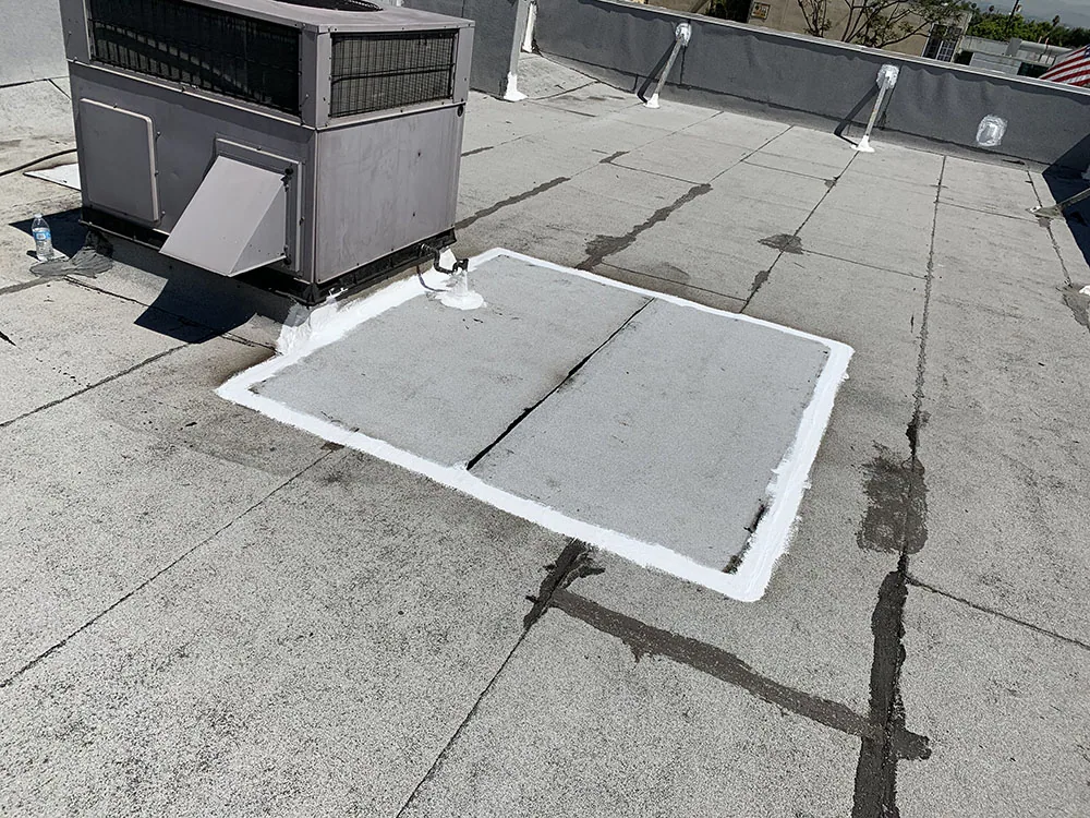 Commercial Roof Flashing Failure Repair in Carlsbad, CA