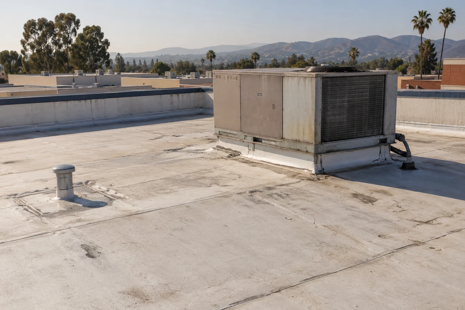 Commercial Roofing in the Oceanside Downtown District