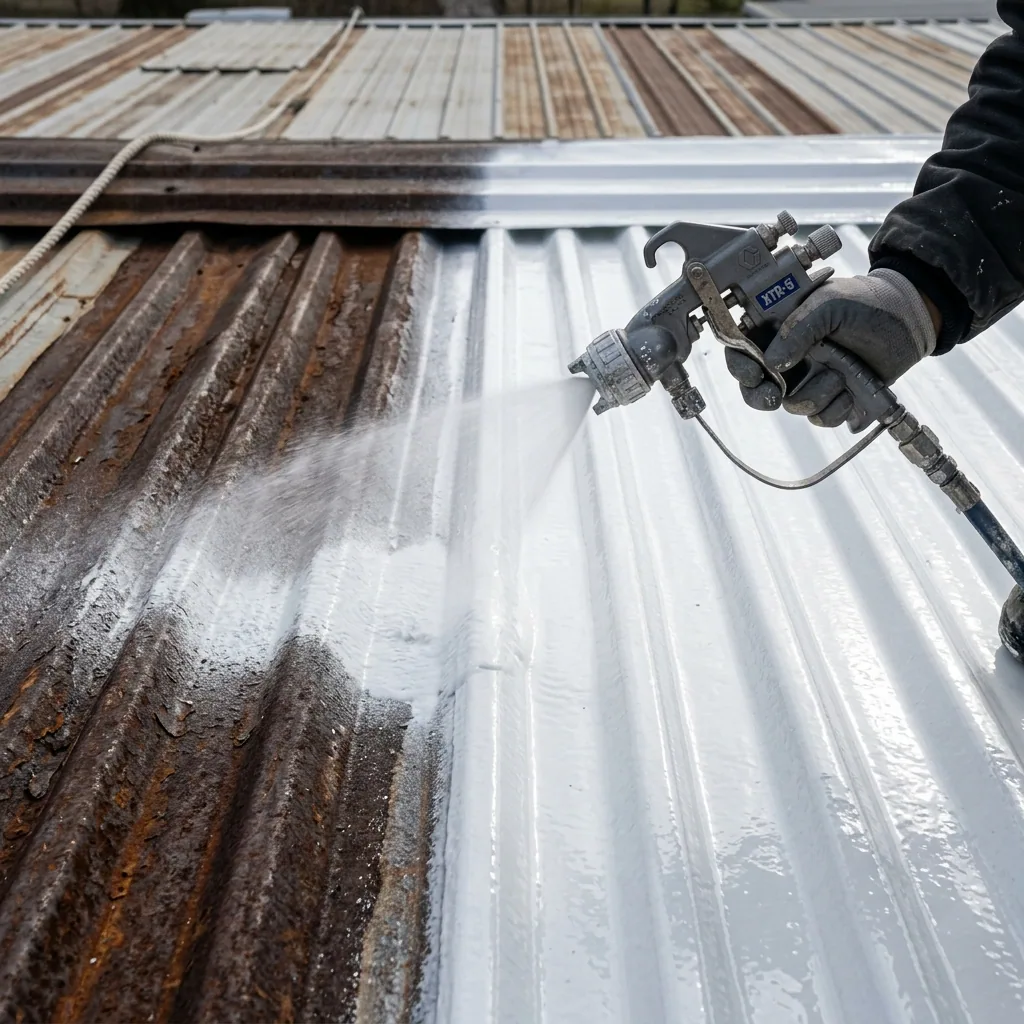 Spray Polyurethane Foam Commercial Roofing in Carlsbad, CA