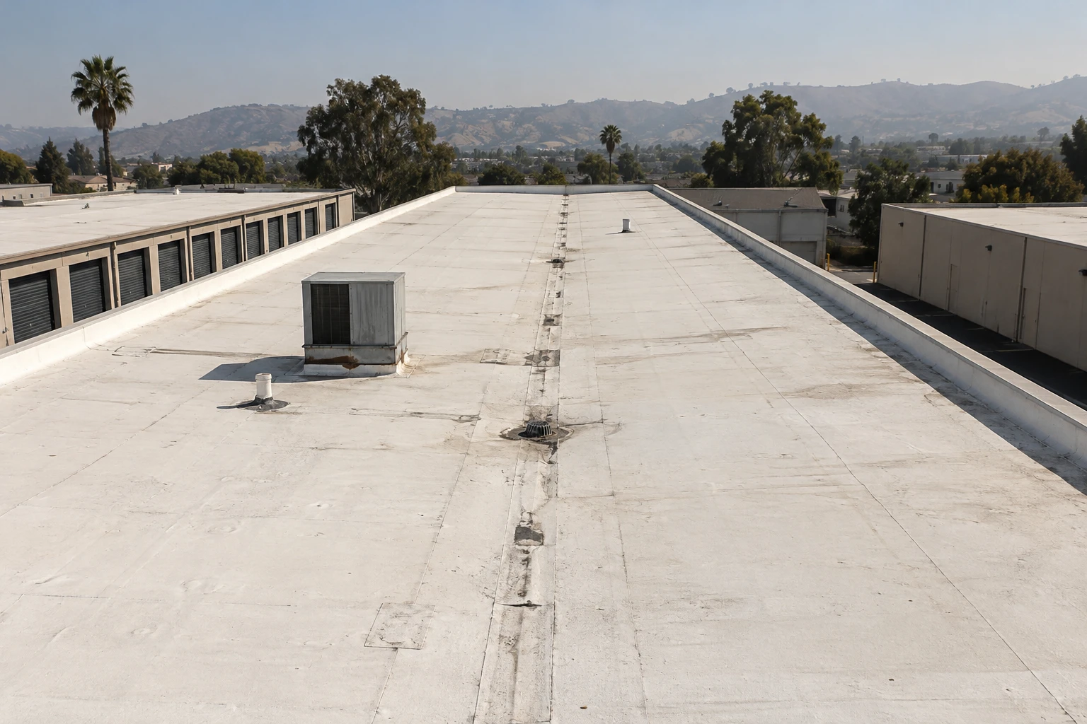 Commercial Roofing along North 101 in Encinitas