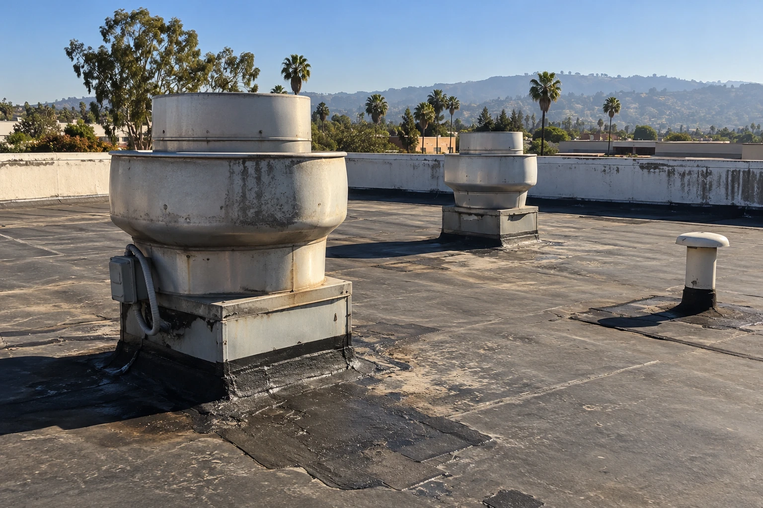 Commercial Roofing in the Escondido East Valley Plan Area