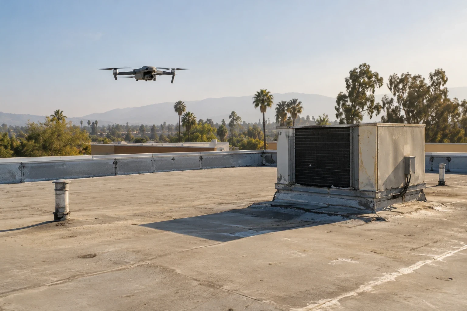 Drone Roof Inspection in Carlsbad, CA