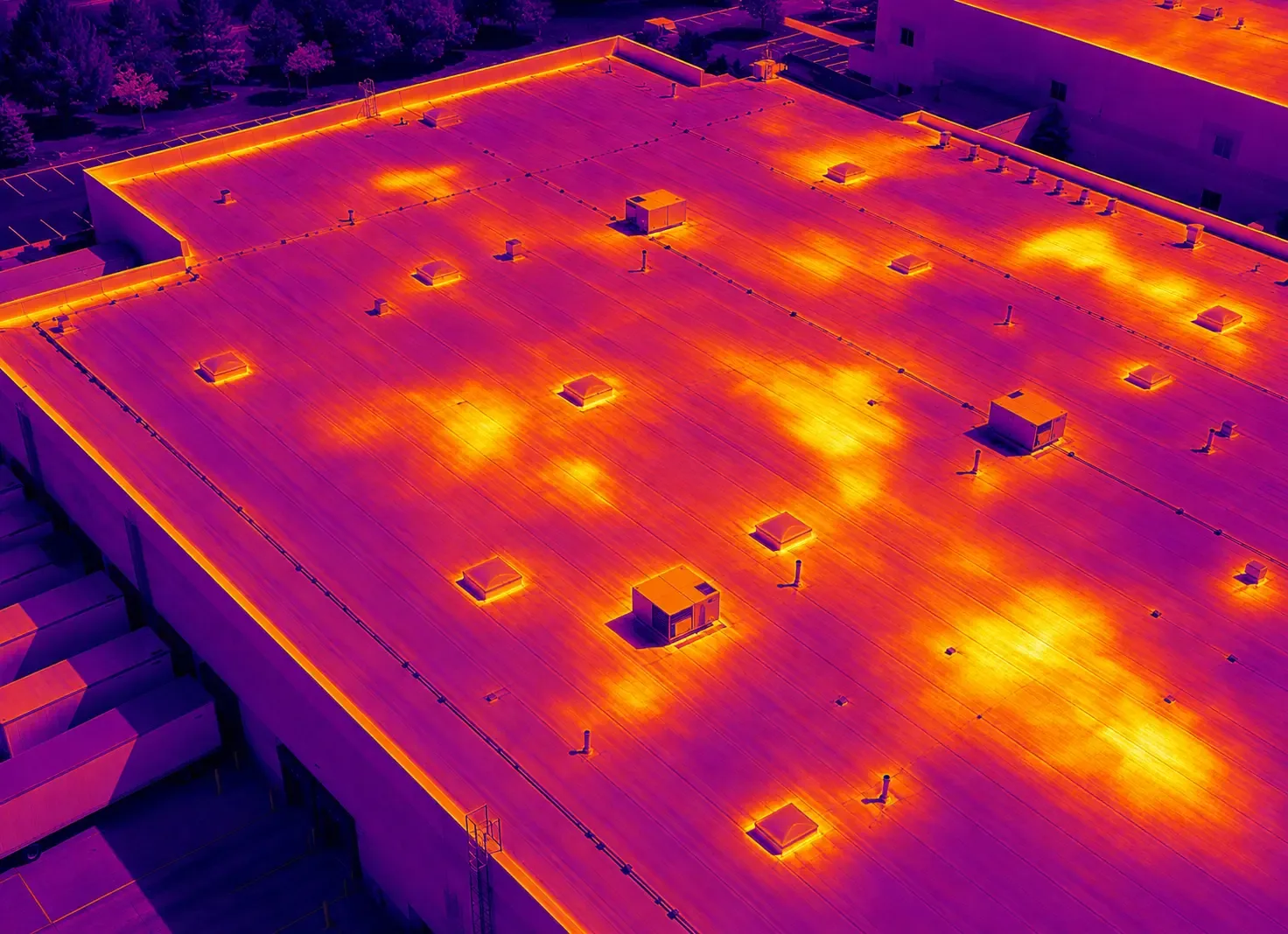 Infrared Roof Moisture Survey in Carlsbad, CA