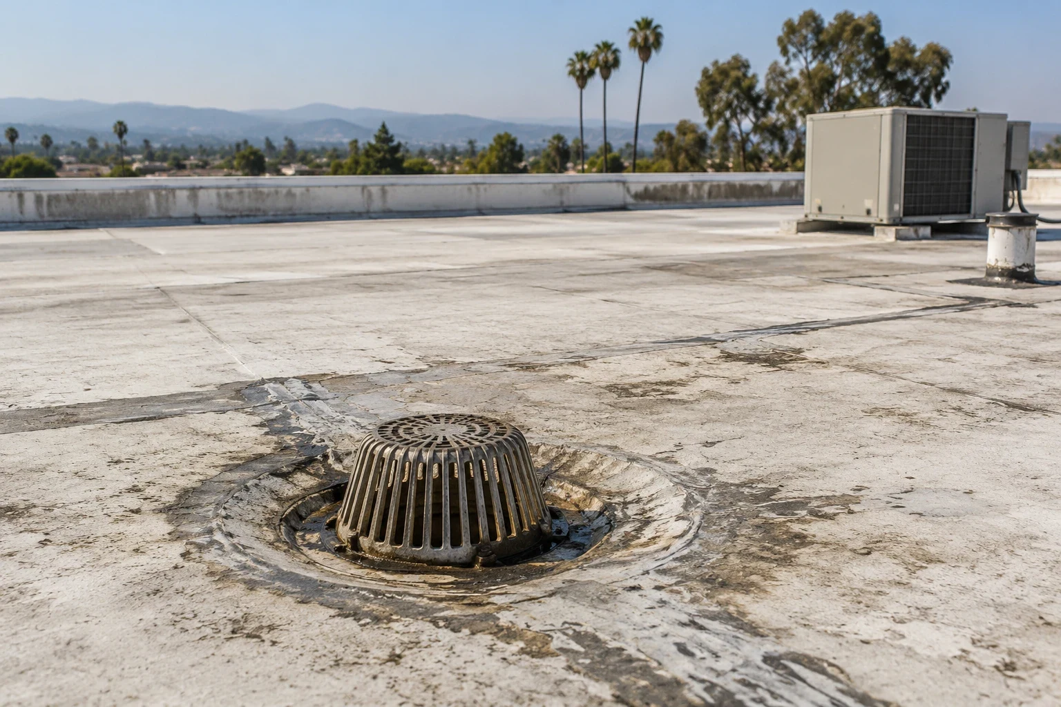 Commercial Roof Drains and Scuppers in Carlsbad, CA